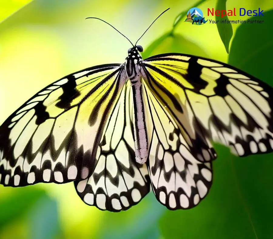 Large Tree Nymph Nepal Desk